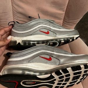 Silver Nike 97s